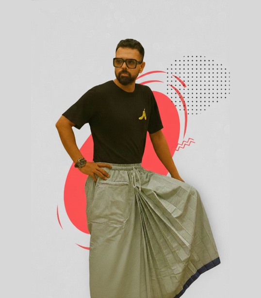 smart ready lungi with pocket and belt comfort meets style